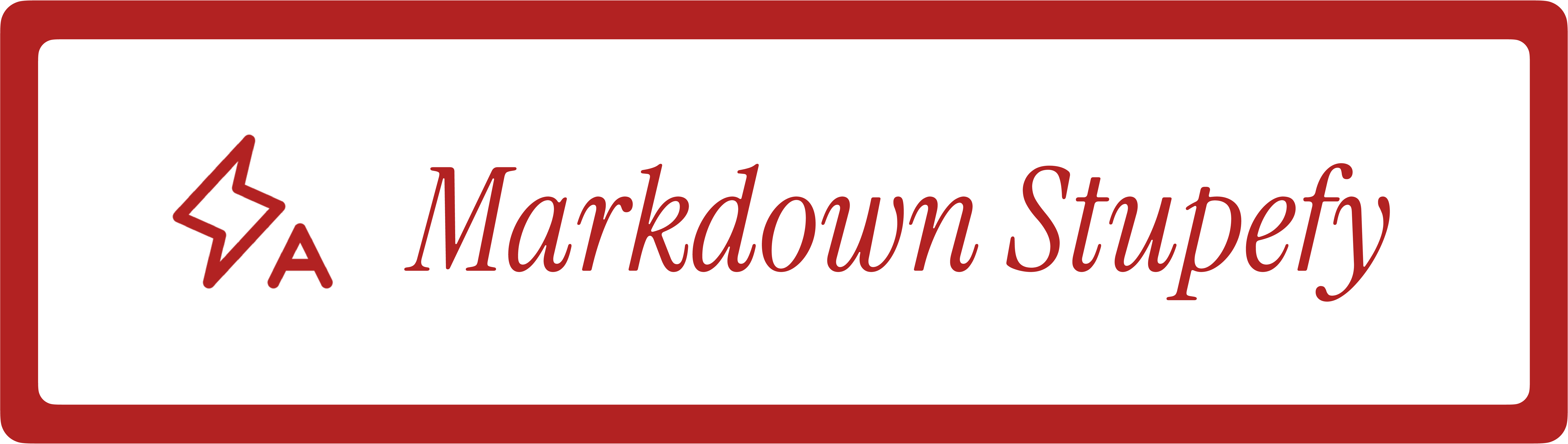 The extension name was inspired by the “stupefy mode” described in the SmartyPants project written by John Gruber, the creator of Markdown.